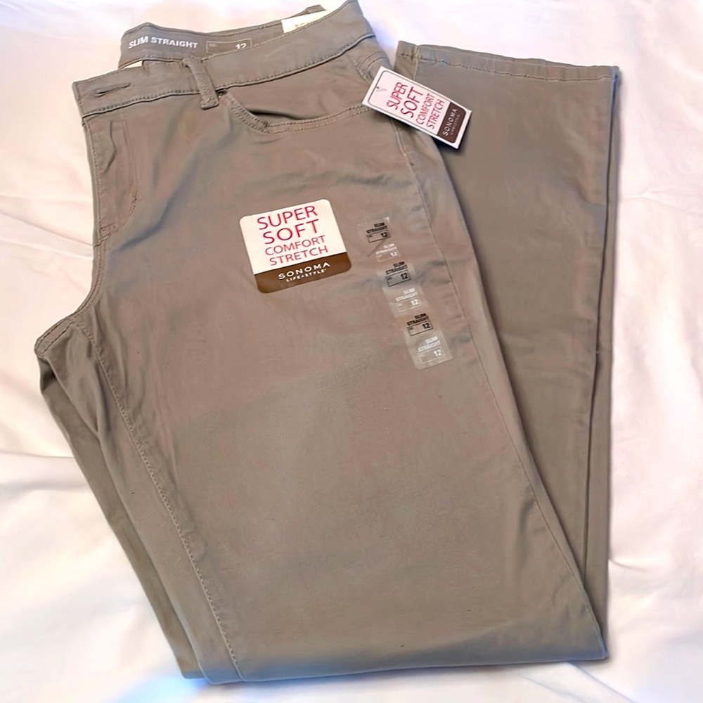 Misses Sonoma Jeans - Slim Straight Size 12